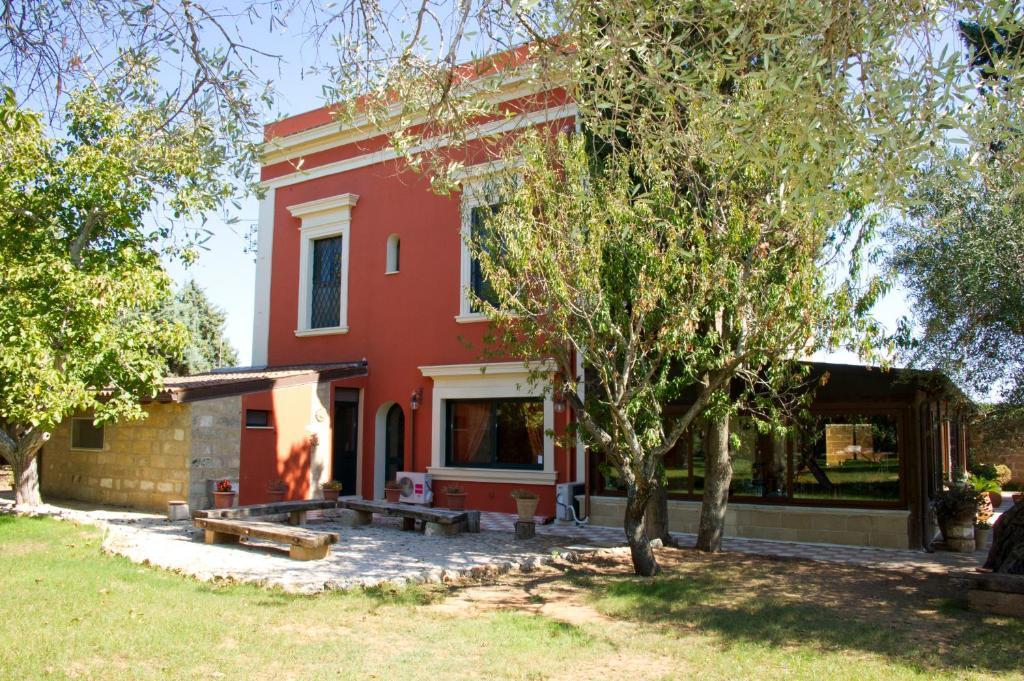 Agriturismo Santa Chiara Alezio Bagian luar foto